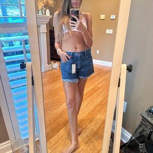 Wrangler Blue Denim Shorts